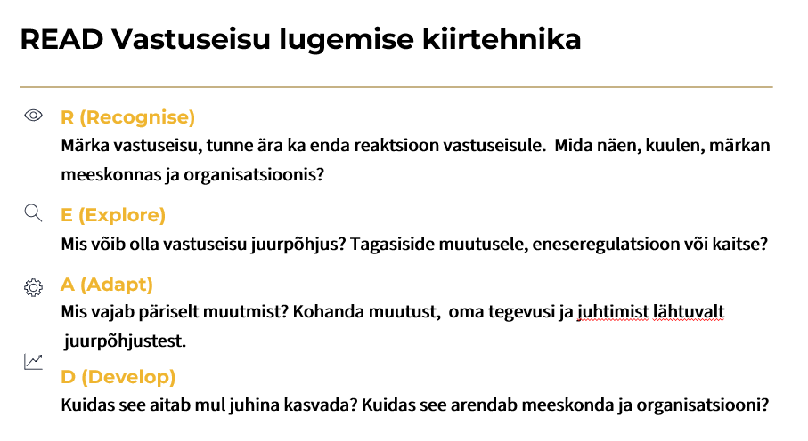 Juhtimise arendamine: kasvupotensiaal vastuseisudest